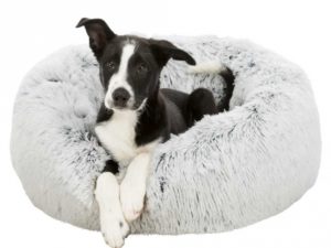 Trixie Bett Harvey - rund - weiß-schwarz / 50 cm