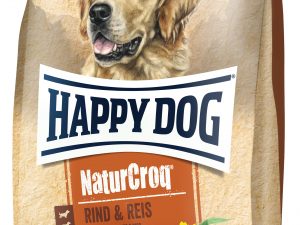 HappyDog NaturCroq Rind Reis 15kg