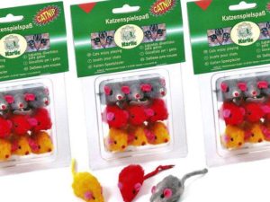 Karlie Bunte Fellmäuse - 9er Set