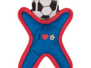 Karlie Flamingo Fußballfigur aus Nylon - Blau