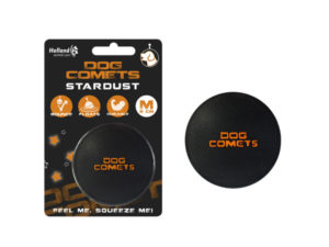 Dog Comets Ball Stardust - Schwarz/Orange