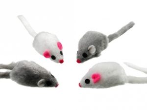 Karlie Plüsch-Spielmäuse - 4er Set