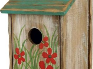 Trixie Nistkasten im Blumenmotiv