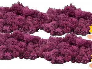 Muwse Islandmoos Veilchen Pink 100 g händisch gerupft Osternest Weihnachtskrippe