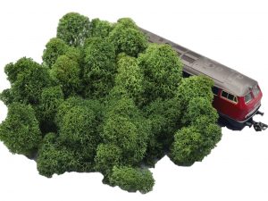 Muwse Islandmoos Tannengrün 25 g Maßstab Spur H0 Modellbau