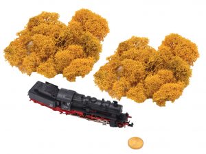 Muwse Islandmoos Melonengelb 10 g Maßstab Spur N Modellbau