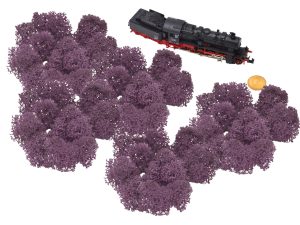 Muwse Islandmoos Flieder 25 g Maßstab Spur N Modellbau