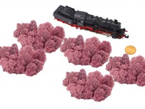 Muwse Islandmoos Rosa 25 g Maßstab Spur N Modellbau