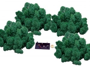 Muwse Islandmoos Kieferngrün 100 g Maßstab Spur TT Modellbau