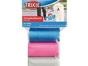 Trixie Hundekot-Beutel mit Henkel - 3 x 15 Stück