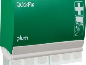 Pflasterspender QuickFix 3 B232,5xH133,5xT33ca.mm grün PLUM