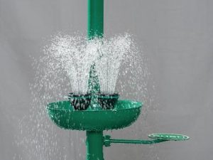 Augendusche ClassicLine m.Auffangbecken Wm.Anschl.3/4 IG Zoll B-SAFETY