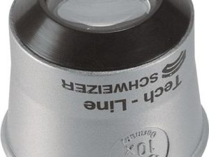 Uhrmacherlupe Tech-Line Vergr. 6x Linsen-D.22,8mm Schweizer