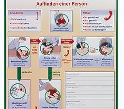 SÖHNGEN Erste Hilfe Anleitung 8001034 nach BGI 510-2 Kunststoff