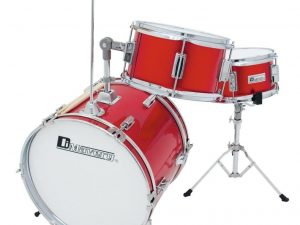 DIMAVERY JDS-203 Kinder Schlagzeug, rot