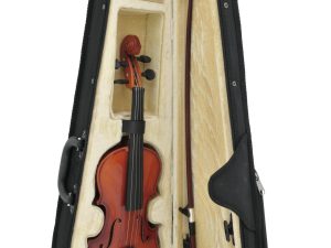 DIMAVERY Violine 1/8 mit Bogen, im Case