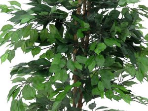 EUROPALMS Ficus-Benjamini Multi-Stamm, Kunstpflanze, 210cm