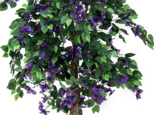 EUROPALMS Bougainvillea, lavendel, Kunstpflanze, 180cm