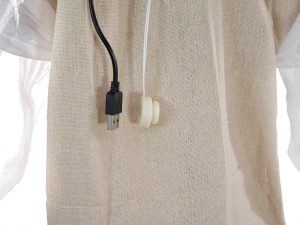 EUROPALMS Halloween Figur Braut, animiert, 170cm