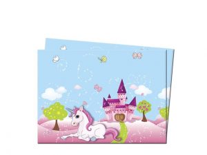 Einhorn Tischdecke 120 x180 cm, 1 Stk.