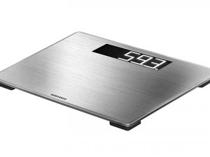 SOEHNLE Personenwaage Safe 300 PWD Style Edelstahl inkl. Batterien