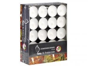 Teelicht Nightlight 8h-Lichte Basic doppelte Höhe 40 im Pack 2,5cm Ø4cm