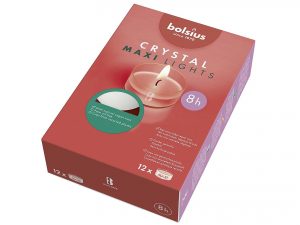 BOLSIUS Teelichte 'Crystal Lights' 12er Pack