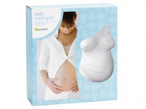 PEARHEAD Set für Bauchabdruck     fünf Rollen Gipsband, Bauchabdruck-Gleitmittel, ein Kunststofftuch, Handschuhe (kein Latex) und feines Schleifpapier, Schritt-für-Schritt-Anweisung