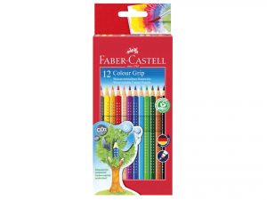 Faber Castell Colour Grip Farbstifte 12er 12er Kartonetui