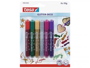TESA Tesa Glitter Deco 6er Pak.sort