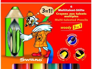 STABILO Stabilo WOODY 3in1 6erEtui 6er Etui