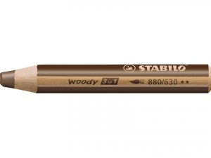 STABILO Buntstift 'woody 3 in 1'