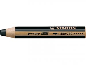 STABILO Stabilo woody 3in1 schwarz
