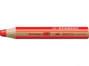 STABILO Buntstift 'woody 3 in 1'