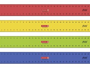 BRUNNEN Lineal 30 cm Flexi farb.sort.
