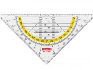 BRUNNEN Geodreieck m.Griff 16cm