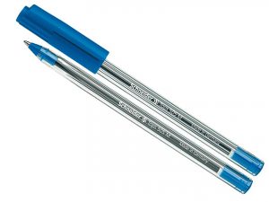 SCHNEIDER Einwegkugelschreiber, blau