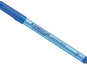 STAEDTLER Lumocolor correct. F blau