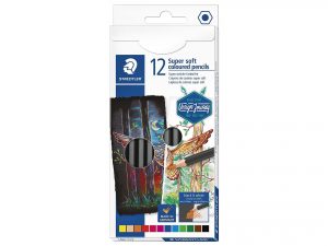 STAEDTLER Buntstifte super soft 12St 12er Kartonetui