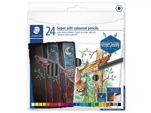 STAEDTLER Buntstifte super soft 24St 24er Kartonetui