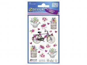 AVERY ZWECKFORM Sticker Blumen Papier 56891