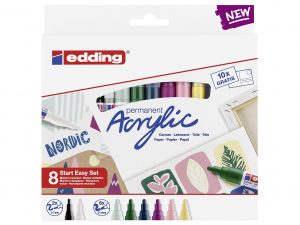 edding Acrylic Start Easy nordic 8St 8er Etui
