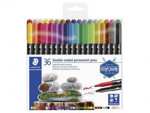 STAEDTLER Fasermaler Doppelspitze 36ST 36er Etui