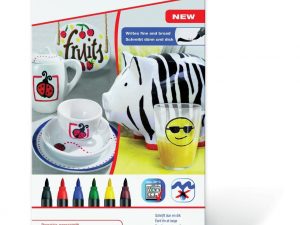 edding Porzellan-Pinselstift basic 6s 6er-Set