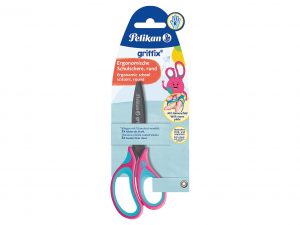 PELIKAN Schulschere Griffix rd RH pink