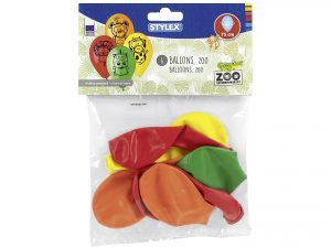 Luftballons 'Zoo' 6er Beutel 6er Beutel