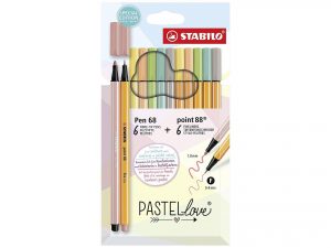 STABILO Farbstift-Set 'Pastellove' 12-teilig