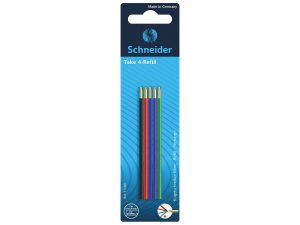 SCHNEIDER Kugelschreiberminen 'Take 4-Refill' M 5er Pack