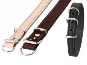 Karlie RONDO Halsband mit Zugentlastung - Natur, 70 cm