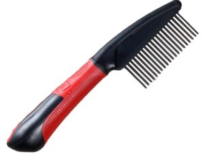 Karlie Flamingo Professional Kamm mit rotierenden Zinken - Weiter Zinkenabstand